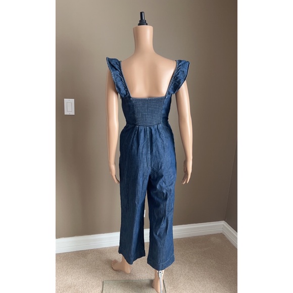 Gap Apron wide leg overalls - Picture 6 of 9